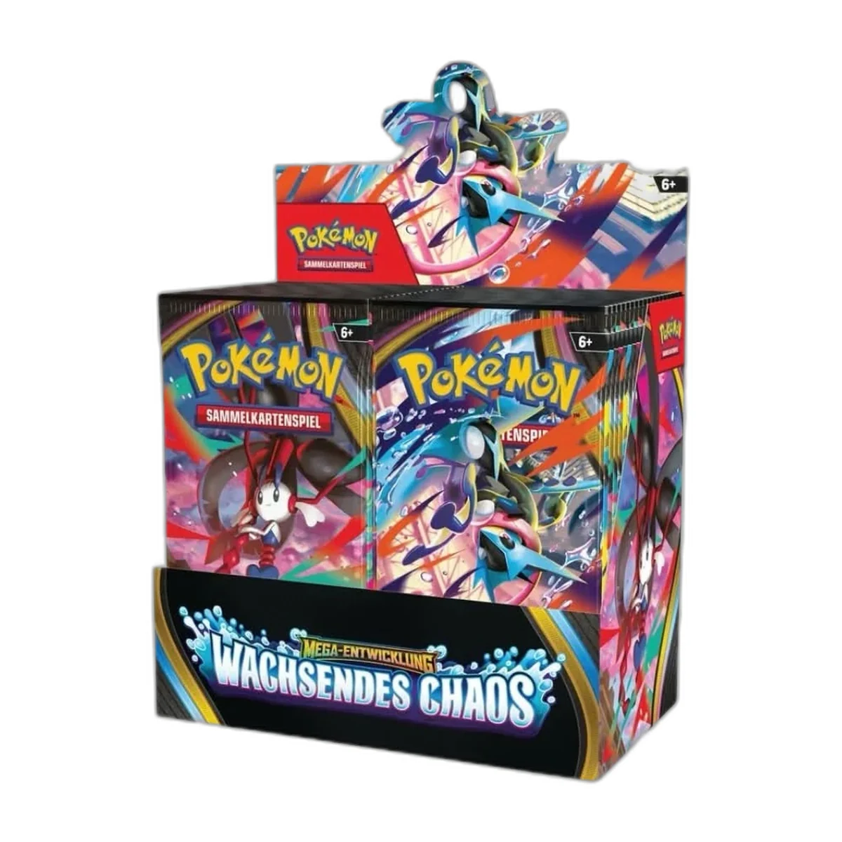 Pokemon Wachsendes Chaos ME04 Display Deutsch