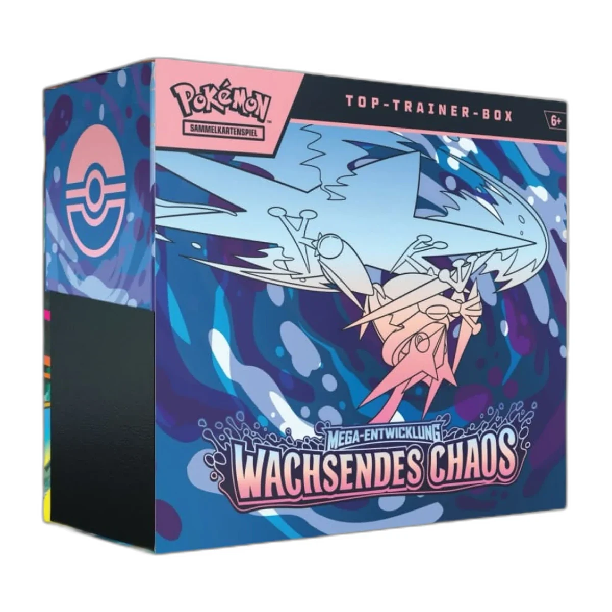 Pokemon Wachsendes Chaos Top-Trainer-Box ME04 Deutsch