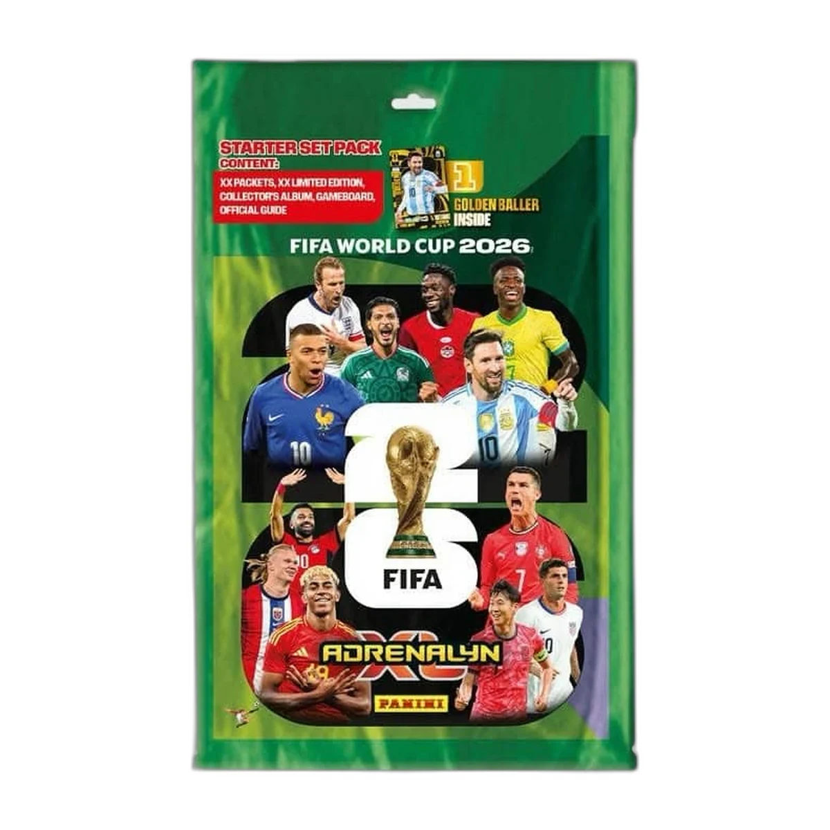 Panini WM 2026 Adrenalyn XL Starter Pack