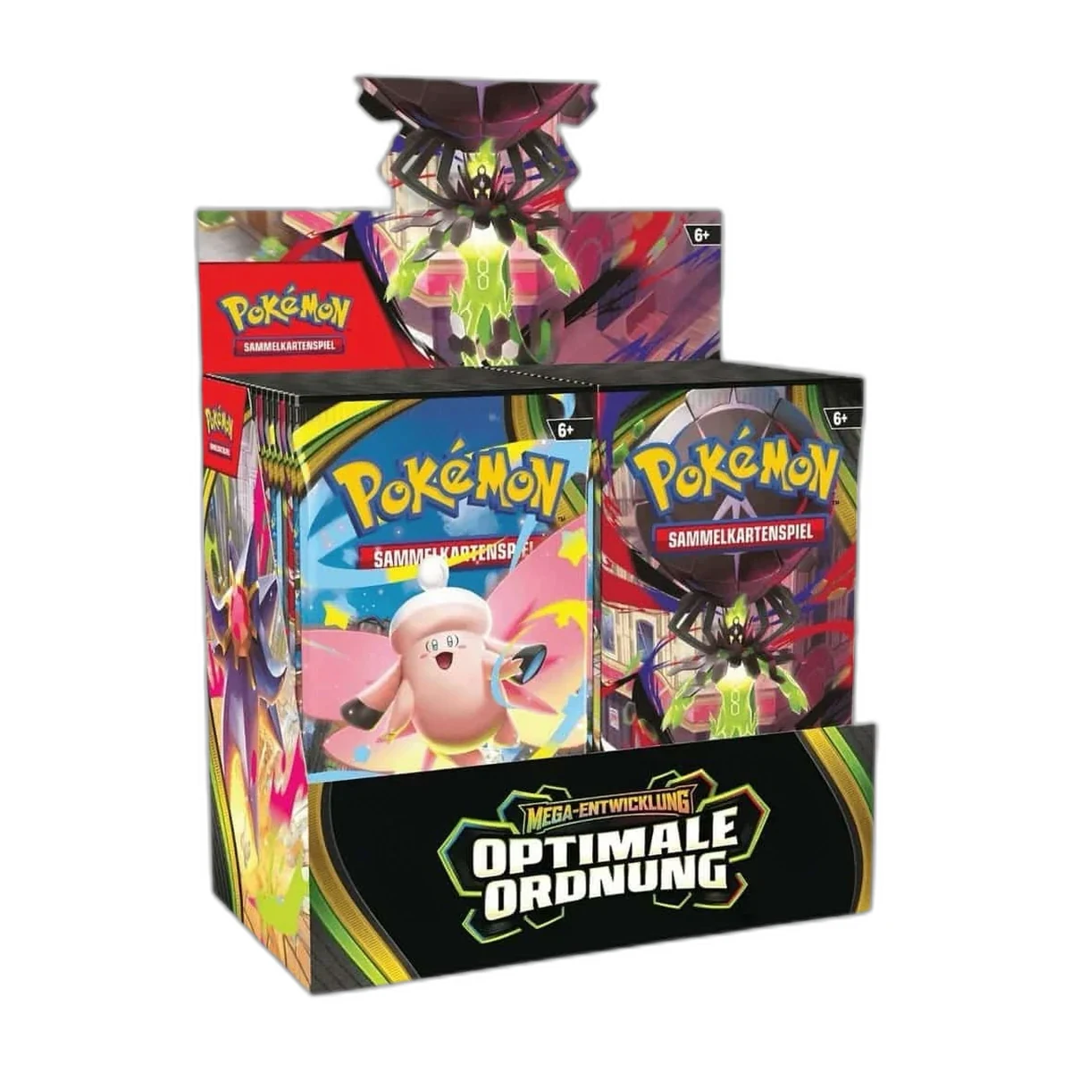 Pokemon Optimale Ordnung ME03 Display Deutsch
