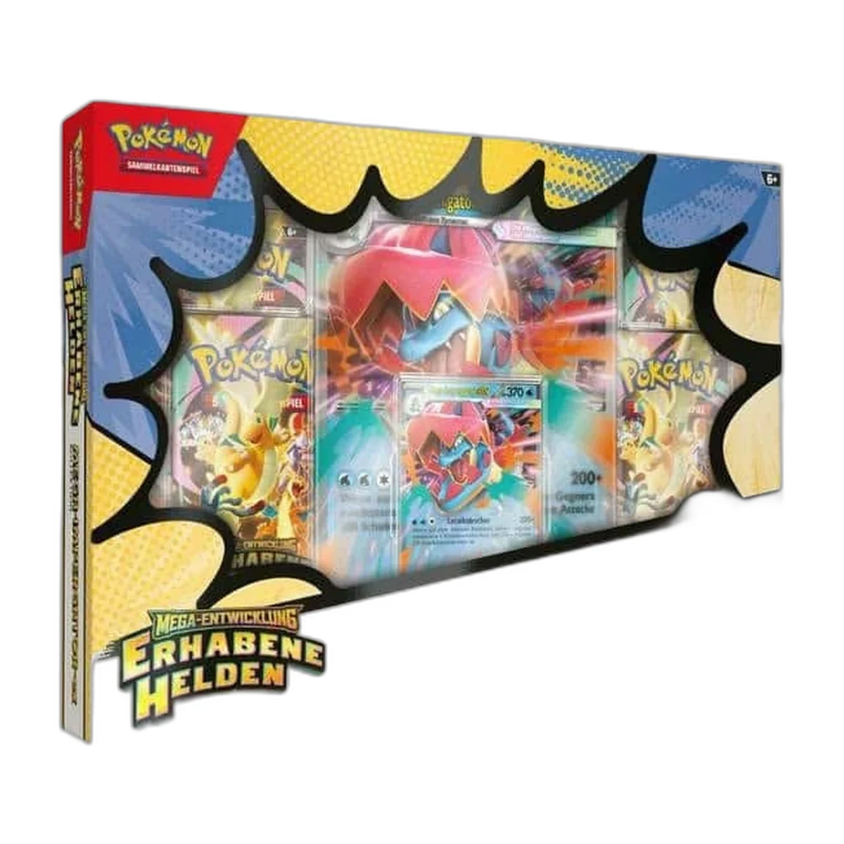 Pokemon Mega-Impergator-ex Kollektion Erhabene Helden Deutsch