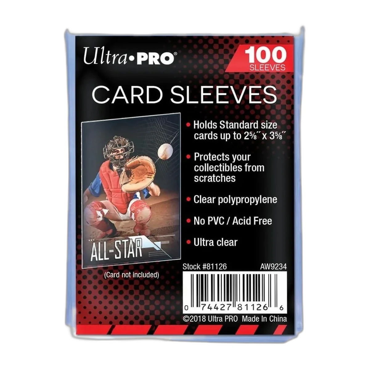 Ultra Pro Penny Sleeves Kartenhüllen 100 Stück klar