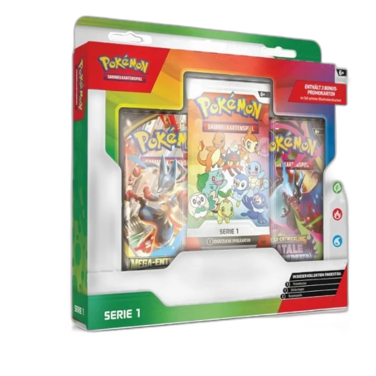 Pokemon Erste Partner Kollektion Serie 1 Deutsch