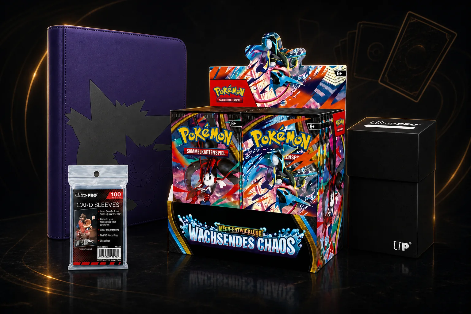 Bundle: Display, Binder, Sleeves und Deckbox