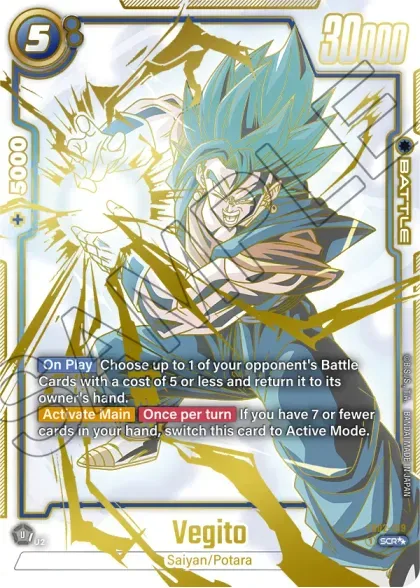 Vegito aus dem Set Blazing Aura