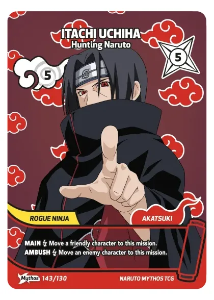 Itachi Uchiha, Hunting Naruto aus dem Set Konoha Shido