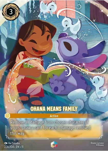 Ohana Means Family aus dem Set Winterzauber