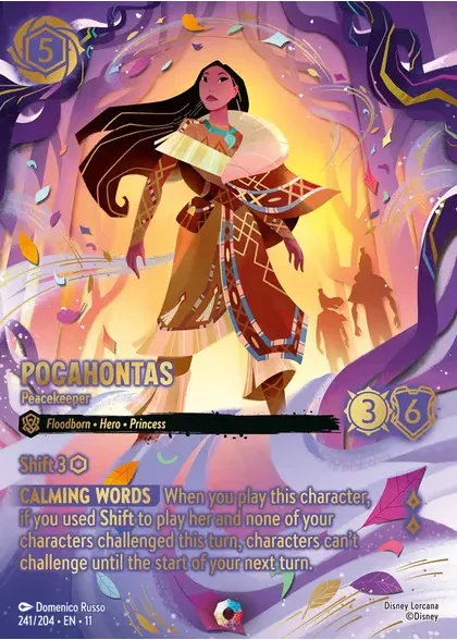 Pocahontas - Peacekeeper aus dem Set Winterzauber