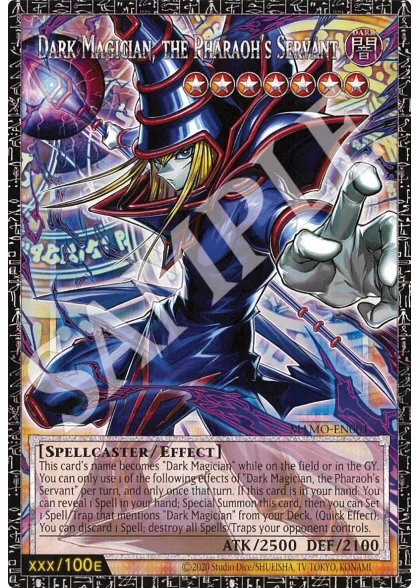 Dark Magician, the Pharaoh's Servant aus dem Set Magnificent Monsters