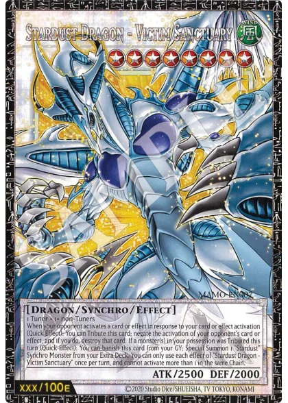 Stardust Dragon - Victim Sanctuary aus dem Set Magnificent Monsters
