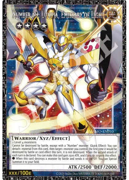 Number 39: Utopia, Emissary of Light aus dem Set Magnificent Monsters