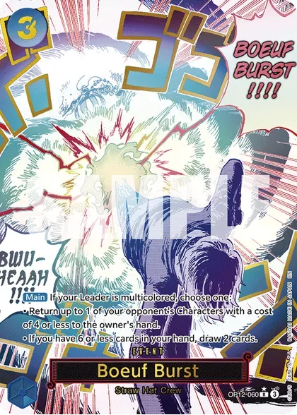 Boeuf Burst aus dem Set OP-12 Legacy of the Master