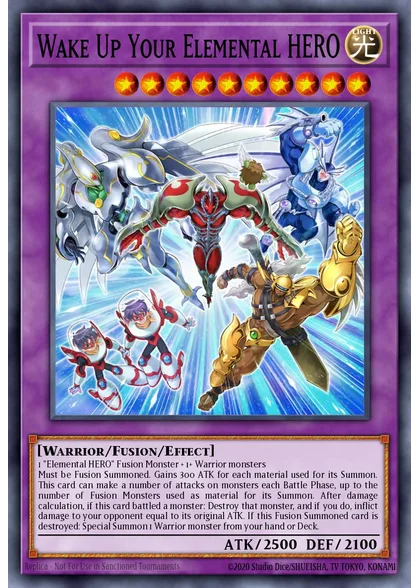 Wake Up Your Elemental HERO aus dem Set Rarity Collection 5
