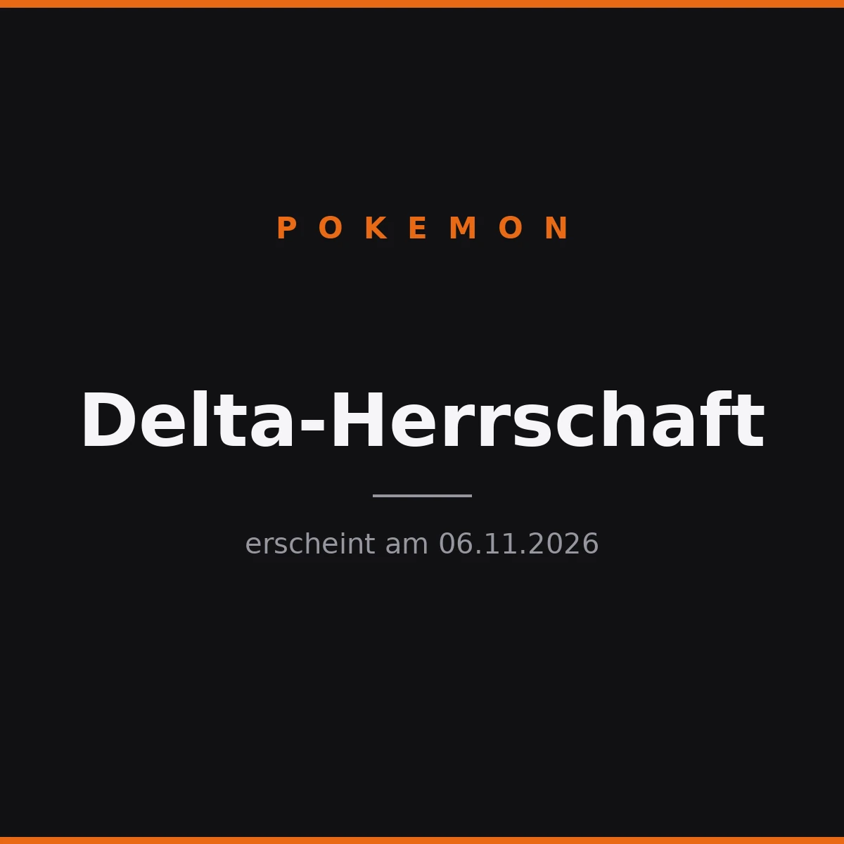 Pokemon Mega-Entwicklung Delta-Herrschaft Display Deutsch