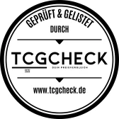 Geprüft und gelistet durch TCGCHECK, dein Preisvergleich